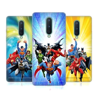 OFFICIAL JUSTICE LEAGUE DC COMICS AIRBRUSHED GEL CASE FOR GOOGLE ONEPLUS PHONE - Image 1 of 4