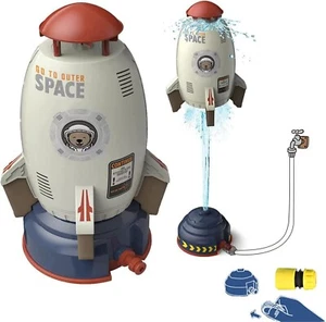 Outdoor Wasserspielzeug Sprinkler Lustiger Wasserspiel für Kinder Jungen Garten - Bild 1 von 7