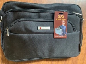 NEW Professional Computer Bag/Laptop Bag/Briefcase Large Compartment - Black - Picture 1 of 6