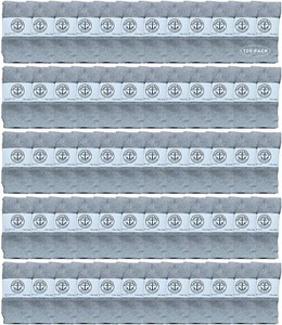 120 PK of Yacht & Smith Kids Gray Solid Tube Socks Size 4-6 - Boys Crew Sock - Picture 1 of 7