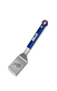 NFL Buffalo Bills Stainless Steel BBQ Spatula with Bottle Opener, Josh Allen. - Picture 1 of 5