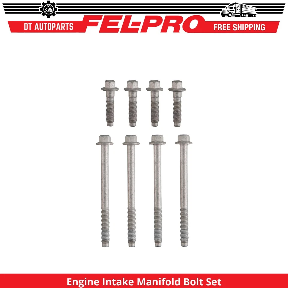 For 1997-2010 Chevrolet Malibu Engine Intake Manifold Bolt Set Lower Fel-Pro - Image 1 of 1