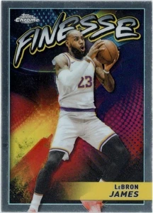 2023-24 Topps Chrome Finesse LeBron James Insert Card #F-11 Lakers - Picture 1 of 1
