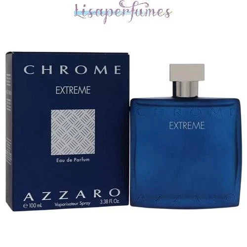 Chrome Extreme de Loris Azzaro para hombre 3,38 OZ eau de parfum spray nuevo en caja Foto 1 de 1