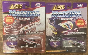 Juego de 2 - Johnny Lightning - Dragsters EE. UU. (Sentry & King of Burnouts) - Nuevo en caja - Imagen 1 de 8