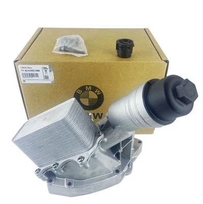 Aluminum Oil Cooler Filter Housing for 3.0L B58 BMW 340i 440i 540i 740i xDrive Foto 1 de 4