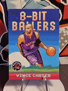 2025 Topps Basketball Vince Carter 8-Bit Ballers Insert #8B,-26, Raptors  - Bild 1 von 2