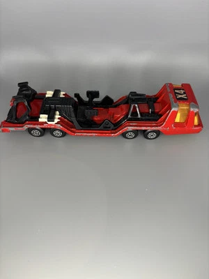 Matchbox SuperKings Transporter K-13-2 K-114 Red Truck Lorry Toy Lesney Vintage - Image 1 of 4