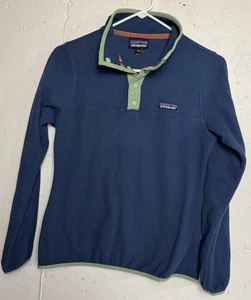 Patagonia Snap-T Fleece Pullover Lightweight Sweater Sweatshirt Women’s XS Blue - Picture 1 of 4