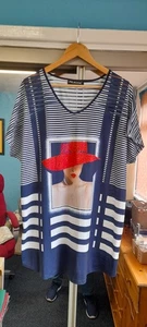 EX CON SIZE 24/26 STRIKING TOP FROM PELEGEIA - Picture 1 of 3