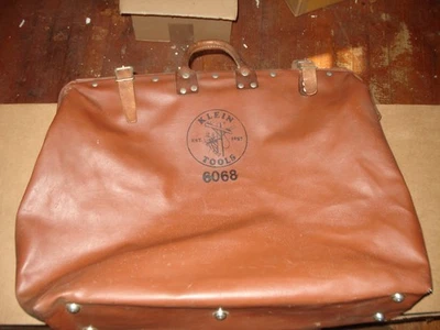 KLEIN TOOLS VINTAGE BAG AUTHENTIC ORIGINAL PRE-OWNED 6068 - Image 1 of 4