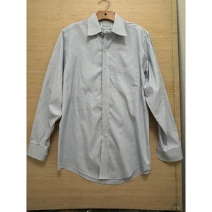 Brooks Brothers Original Polo Shirt Non Iron 15 32 33 Blue Gingham Men Classic - Picture 1 of 6