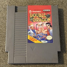 Vintage Double Dragon Nintendo NES Video Game Cartridge Only Tradewest 1988