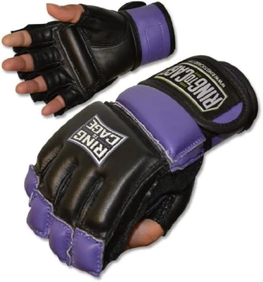 Women's MMA Kickboxing Fitness Bag Gloves - Purple (Lavender) or Pink Color - Image 1 of 4