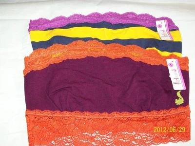 Sujetadores bandeau Flirtitude de encaje sin tirantes S X 2 nuevos con etiquetas Foto 1 de 3