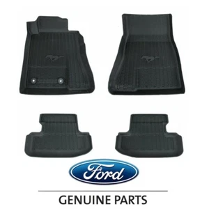 FORD OEM Front & Rear All Weather Floor Mats 15-21 Ford Mustang HR3Z-6313300-AA - Picture 1 of 4
