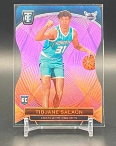 2024-25 Panini Totalmente Certificato Tidjane Salaun Rookie Rosa Die-Cut #/125 RC - Foto 1 di 3