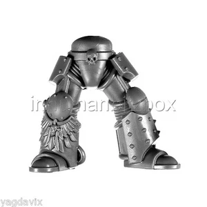 SDAD05 PAIRE JAMBES TERMINATOR DEATHWING WARHAMMER 40000 BITZ W40K DARK ANGEL 5 - Picture 1 of 1