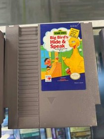 Sesame Street: Big Bird's Hide & Speak - NES N61625