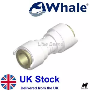 Conector de montaje de tubería de agua WHALE Push Speed Fit 12 mm recto WU1204 - Imagen 1 de 2