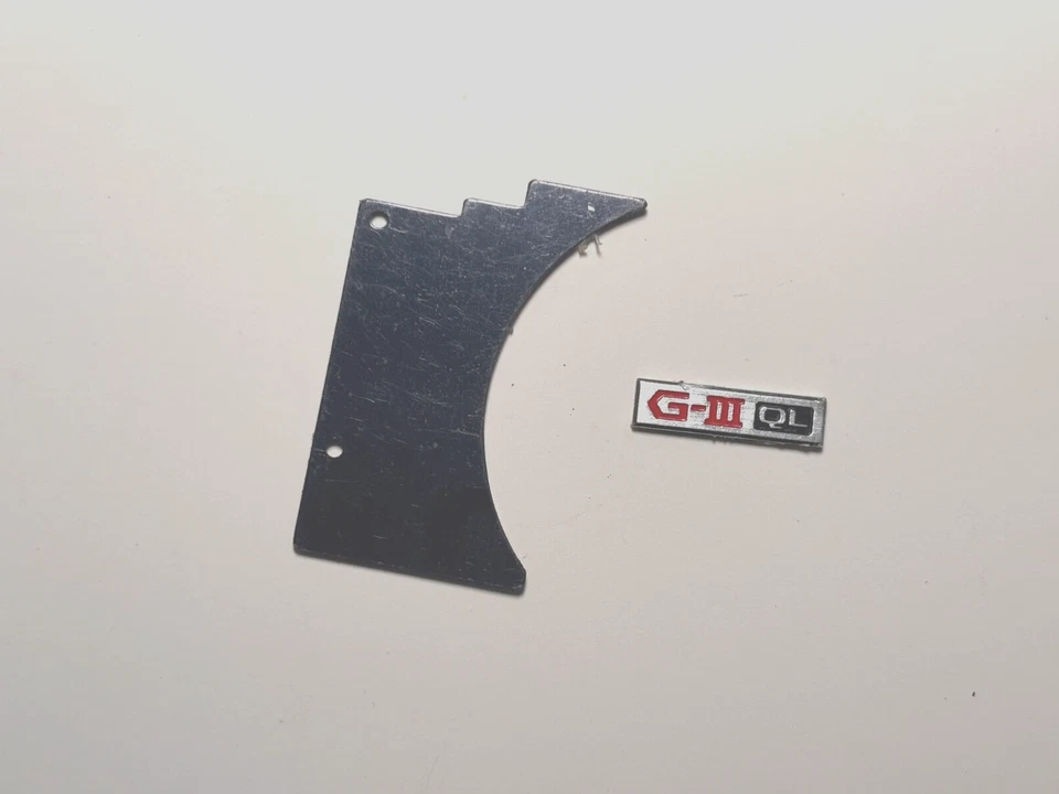 Canon Canonet QL17 Rangefinder  Camera FRONT BODY SHUTTER COVER and  LABEL - Image 1 of 2