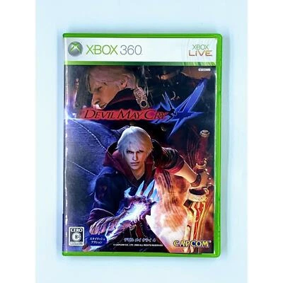 Devil May Cry 4 Microsoft XBOX 360 Japan Import US Seller - Image 1 of 4