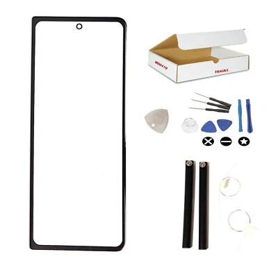 Screen Repair Kit Fit Samsung Galaxy Z Fold 4 Front Outer Glass Lens Replacement