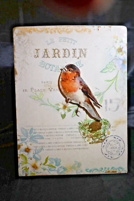 Le Petit Jardin Botanique Free Standing Magnetic Message/Recipe Holder - Image 1 of 4