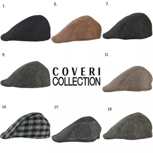 Cappello Coppola Inglese Uomo Enrico Coveri Collection Invernale Berretto 986 - Imagen 1 de 39