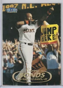 1998 Fleer Tradition Baseball #300 Barry Bonds, San Francisco Giants 💪 - Picture 1 of 2