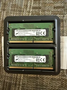8GB KIT 2x 4GB DDR4 3200MHz PC4-25600 260 pin laptop SODIMM RAM Memory - Picture 1 of 2