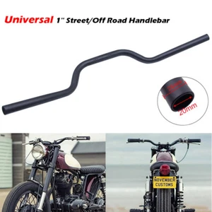 1" Custom Drag Bar Handlebars Bars Pullback For Harley Sportster 883 1200 Bobber - Picture 1 of 7