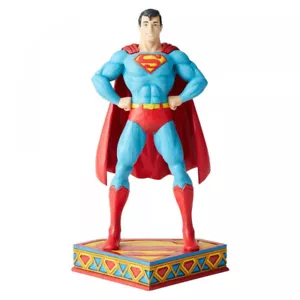 DC Comics Superman Silver Age Figurine 6003021 by Jim Shore  - Picture 1 of 3
