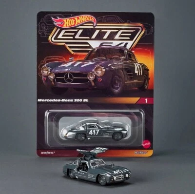 Hot Wheels RLC Elite 64 series mercedes Benz 300 SL 1:64 Scale Die Cast Car