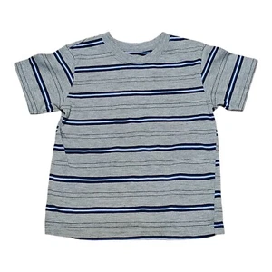 Camiseta Garanimals Niño Pequeño Talla 4T Gris Azul Rayas - Imagen 1 de 5