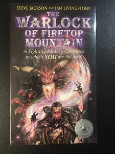 THE WARLOCK OF FIRETOP MOUNTAIN Fighting Fantasy #1 Wizard Books VG+ - Bild 1 von 8