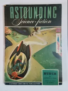 Astounding Science Fiction Magazine July 1943 Hunch Simak Gather Darkness - Picture 1 of 9