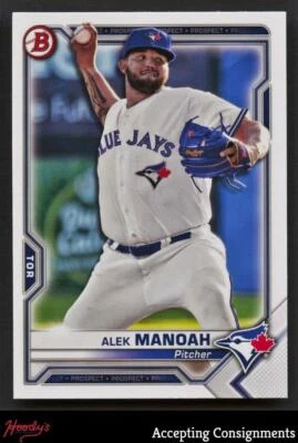 2021 Bowman Prospects #BP27 Alek Manoah BLUE JAYS - Image 1 of 2