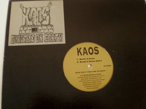 Kaos Break It Down 4 Mixes from the LP Doin Time on Earth Foto 1 de 1