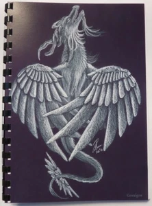Dragon Magic Dragon Magic Gewalgon Notebook 90 Pages A5 Handmade Spiral Binding - Picture 1 of 1