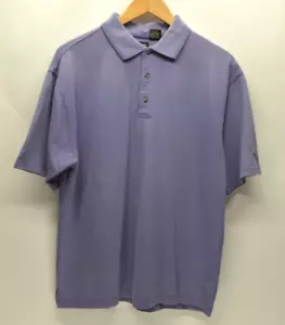 Ping Golfshirt Herren L lila Dry Fiber Tacoma Golfschläger gestreift Polo Tennis - Bild 1 von 14