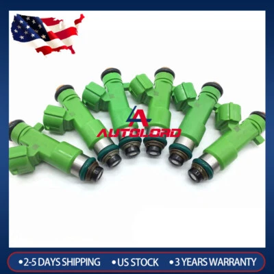 6 inyectores de combustible nuevos 16600-JK20A para Nissan Murano Máxima 2009-2014 3,5 L V6 Foto 1 de 4