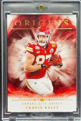 Tarjeta de inversión Travis Kelce RARA LÁMINA DORADA COLOR EXPLOSIÓN SSP PANNI CHIEFS COMO NUEVA Foto 1 de 2