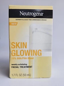 Neutrogena Skin Glowing Weekly Exfoliating Facial Treatment 1.7 Fl Oz  - Picture 1 of 5