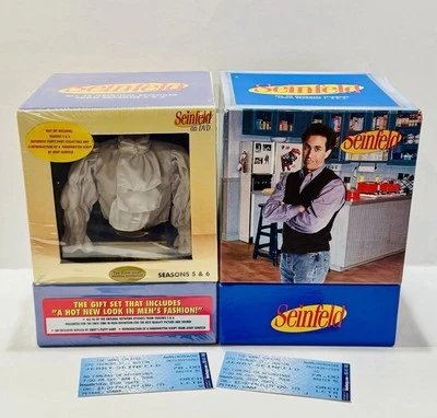 New & Used Seinfeld Bundle 2-DVD Box Sets Pair Tickets Wang Theater Boston - Image 1 of 4