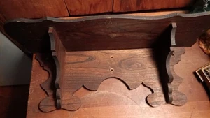 Wooden oak shelf. Wall shelf - Picture 1 of 3