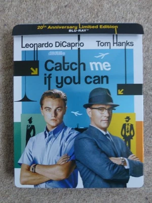 Catch Me If You Can - 20th Anniversary Blu-Ray Steelbook Tom Hanks Leo DiCaprio - Image 1 of 4