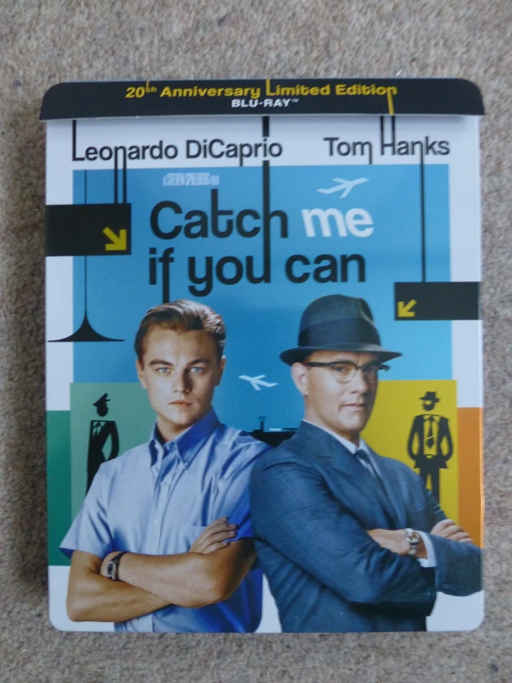 Catch Me If You Can - 20th Anniversary Blu-Ray Steelbook Tom Hanks Leo DiCaprio - Image 1 of 4