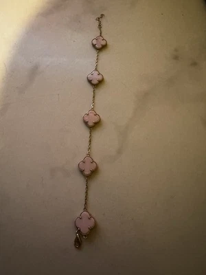 10k Yellow Gold Bracelet Clover - Image 1 of 3