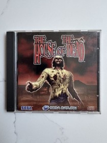 * RARE * HOUSE OF THE DEAD SEGA SATURN GAME WITH MANUAL TESTED PAL JEWEL CD CASE